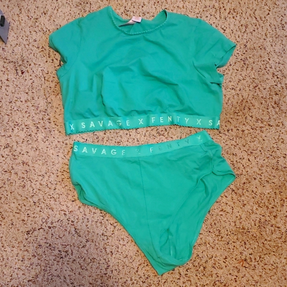 Savage X Fenty Cotton Jersey Set